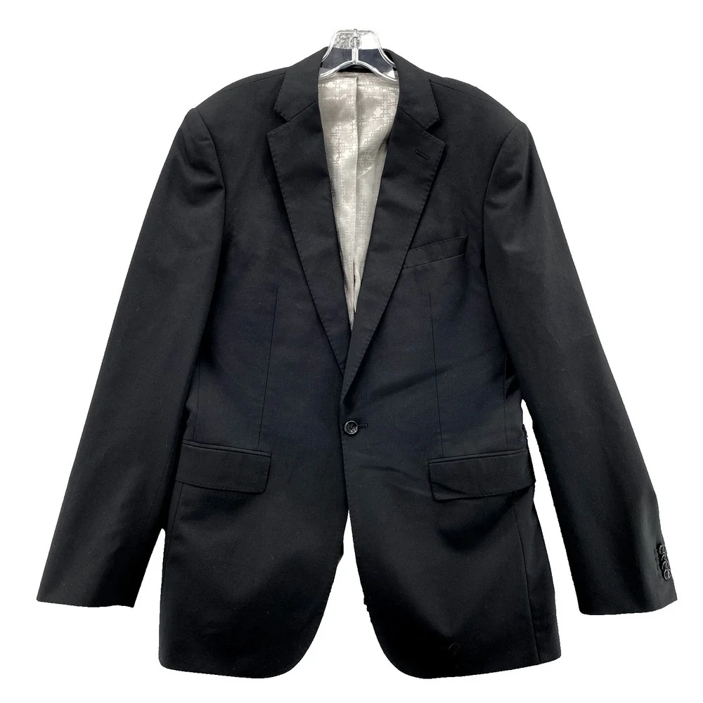Banana Republic Blazer Men 40L Vitale Barberis Wool Sport Coat Academia Corpcore